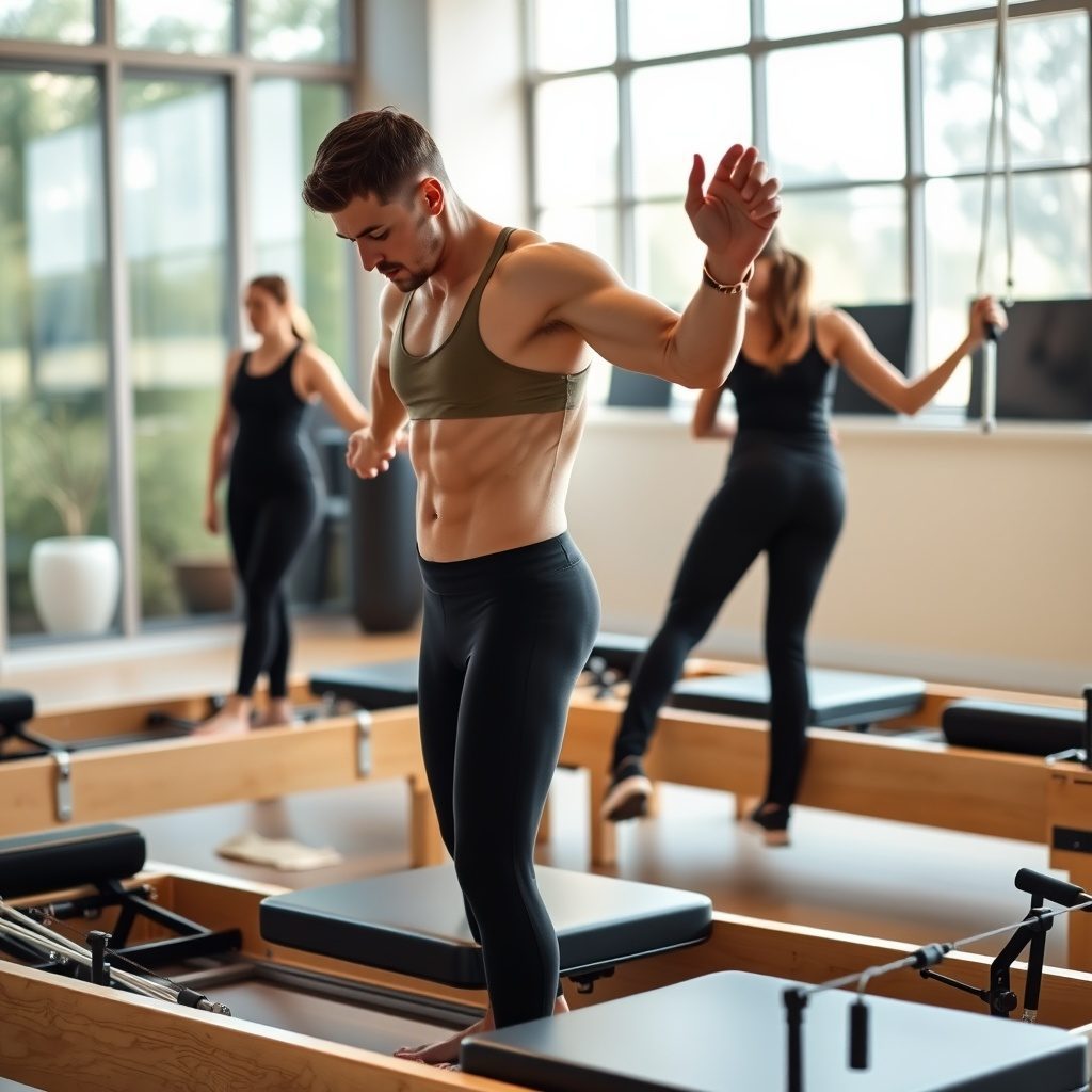 Reformer pilates v akciji