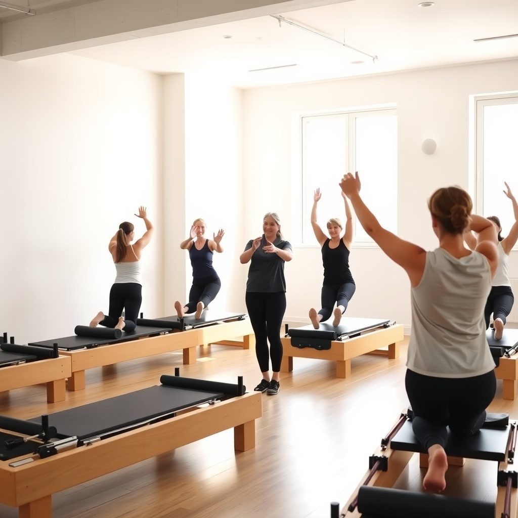 Skupinski pilates razred